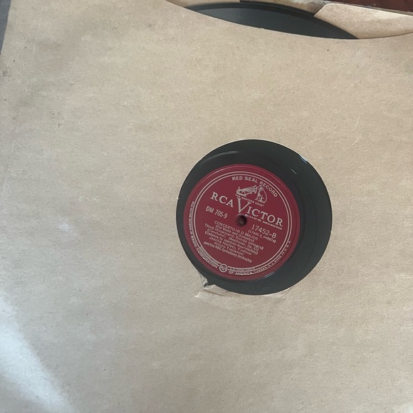 BEETHOVEN CONCERTO IN D MAJOR HEIFETZ VICTOR RECORD - Picture 3 of 6